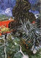 Vincent Van Gogh Dr.Gachet's Garden at Auvers-sur-Oise oil painting image